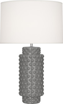 Dolly One Light Table Lamp in Smoky Taupe Glazed Textured Ceramic (165|ST800)