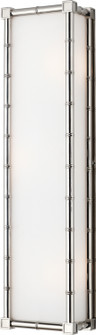 Jonathan Adler Meurice Three Light Wall Lamp in Polished Nickel (165|S761)