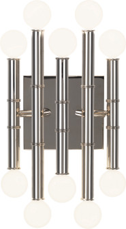 Jonathan Adler Meurice Ten Light Wall Sconce in Polished Nickel (165|S686)