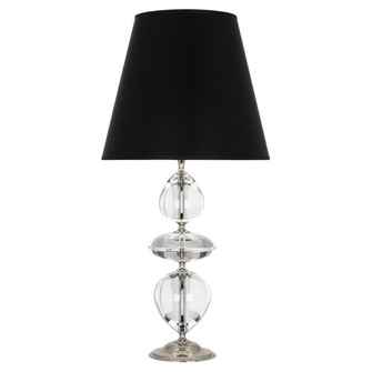 Williamsburg Orlando One Light Table Lamp in Clear Crystal w/ Polished Nickel (165|S260B)
