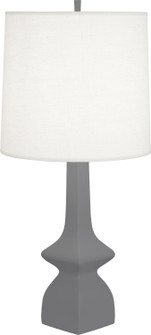 Jasmine One Light Table Lamp in MATTE ASH GLAZED CERAMIC (165|MCR10)