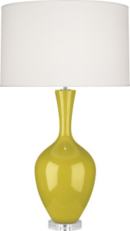 Audrey One Light Table Lamp in Citron Glazed Ceramic (165|CI980)