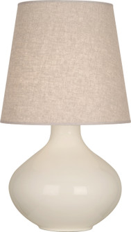June One Light Table Lamp in Bone Glazed Ceramic (165|BN991)