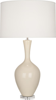 Audrey One Light Table Lamp in Bone Glazed Ceramic (165|BN980)