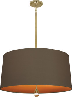 Williamsburg Custis Three Light Pendant in Modern Brass (165|BN336)