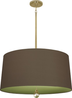 Williamsburg Custis Three Light Pendant in Modern Brass (165|BN333)