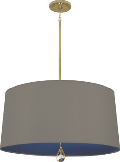 Williamsburg Custis Three Light Pendant in Modern Brass (165|BN329)