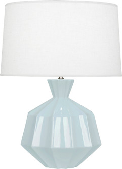 Orion One Light Table Lamp in Baby Blue Glazed Ceramic (165|BB999)