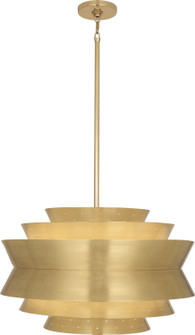 Pierce Three Light Pendant in Modern Brass (165|983)