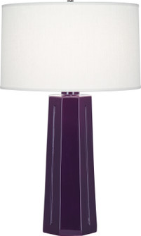 Mason One Light Table Lamp in Amethyst Glazed Ceramic (165|979)