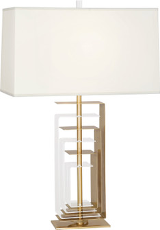 Braxton One Light Table Lamp in Modern Brass w/Clear Acrylic (165|279)