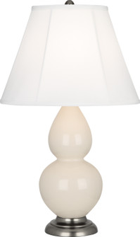 Small Double Gourd One Light Accent Lamp in Bone Glazed Ceramic (165|1776)