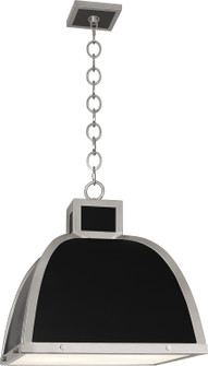 Ranger Three Light Pendant in Matte Black Painted w/Polished Nickel (165|1446)