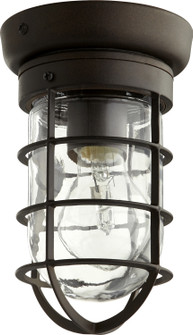 Bowery One Light Ceiling Mount in Oiled Bronze (19|7282-86)