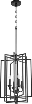 Hammond Four Light Entry Pendant in Textured Black (19|688-4-69)