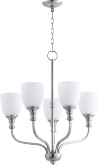 Richmond Five Light Chandelier in Satin Nickel (19|6811-5-65)