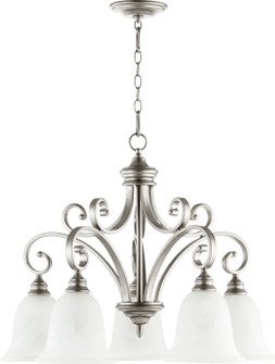 Bryant Five Light Chandelier in Classic Nickel (19|6354-5-64)