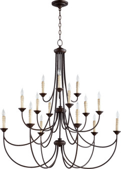 Brooks 15 Light Chandelier in Oiled Bronze (19|6250-15-86)