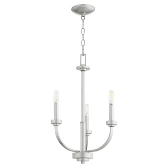 Reyes Three Light Chandelier in Classic Nickel (19|6160-3-64)