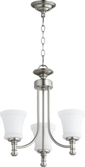 Rossington Three Light Chandelier in Satin Nickel (19|6122-3-65)