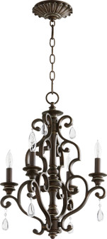 San Miguel Four Light Chandelier in Vintage Copper (19|6073-4-39)