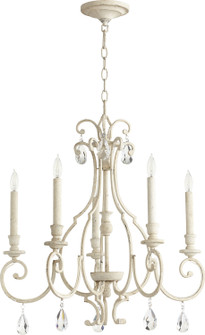 Ansley Five Light Chandelier in Persian White (19|6014-5-70)