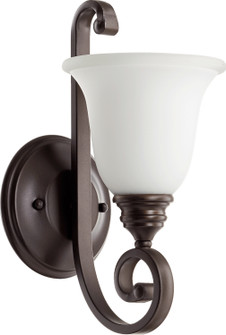 Bryant One Light Wall Mount in Oiled Bronze w/ Satin Opal (19|5454-1-186)
