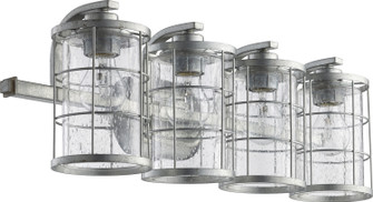 Ellis Four Light Vanity in Tumbled Steel (19|5364-4-7)