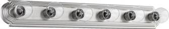 5049 Stepped Vanities Six Light Vanity in Satin Nickel (19|5049-6-65)