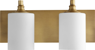 Celeste Two Light Vanity in Aged Brass (19|5009-2-80)