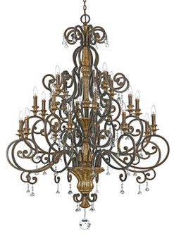 Marquette 20 Light Chandelier in Heirloom (10|MQ5020HL)