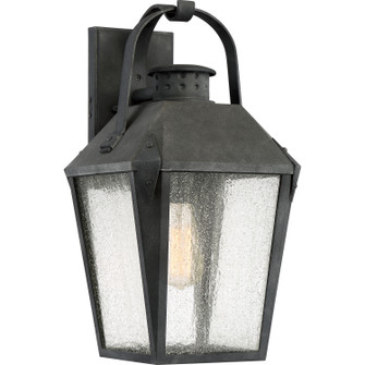 Carriage One Light Outdoor Wall Lantern in Mottled Black (10|CRG8410MB)