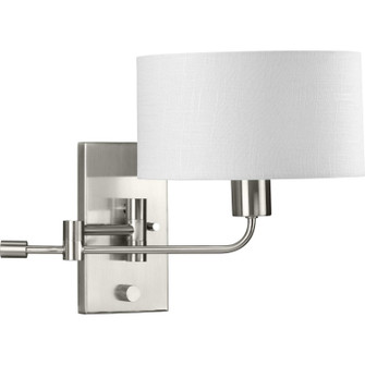 Carrick One Light Wall Bracket in Brushed Nickel (54|P710104-009)