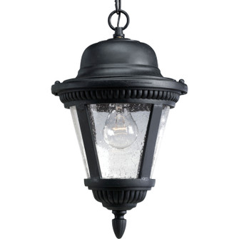Westport One Light Hanging Lantern in Textured Black (54|P5530-31)