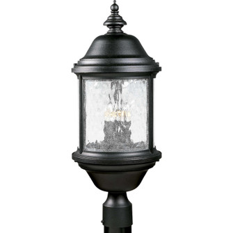 Ashmore Three Light Post Lantern in Textured Black (54|P5450-31)