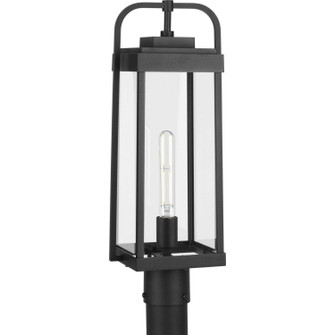 Walcott One Light Outdoor Post Lantern in Black (54|P540090-031)