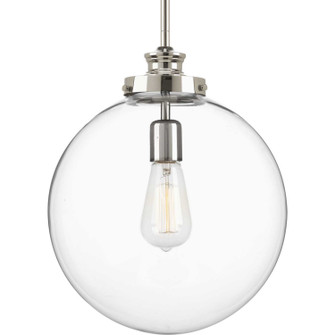 Penn One Light Pendant in Polished Nickel (54|P5328-104)