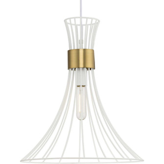 Lorin One Light Pendant in Satin White (54|P500365-028)