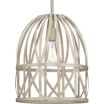 Chastain One Light Pendant in Bleached Oak (Painted) (54|P500343-185)