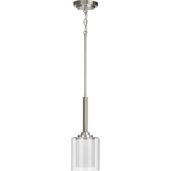 Kene One Light Mini Pendant in Brushed Nickel (54|P500103-009)