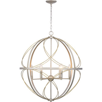 Brandywine Six Light Pendant in Silver Ridge (54|P500069-134)