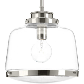 Judson One Light Pendant in Polished Nickel (54|P500061-104)