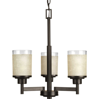 Alexa Three Light Chandelier in Antique Bronze (54|P4458-20)