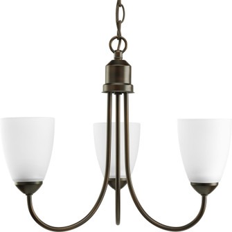 Gather Three Light Chandelier in Antique Bronze (54|P4440-20)