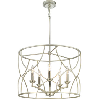 Landree Five Light Chandelier in Silver Ridge (54|P400178-134)