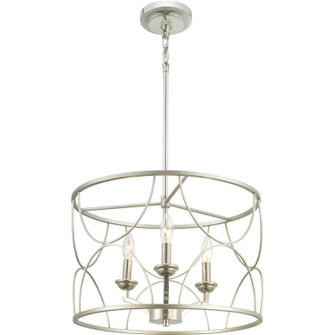 Landree Three Light Chandelier in Silver Ridge (54|P400177-134)