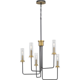 Rainey Five Light Chandelier in Graphite (54|P400167-143)