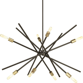 Astra Eight Light Chandelier in Antique Bronze (54|P400109-020)