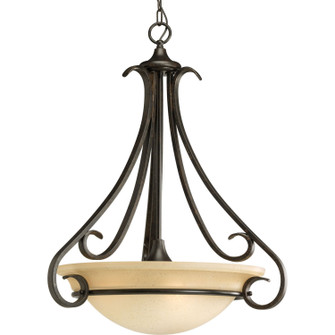 Torino Three Light Pendant in Forged Bronze (54|P3847-77)