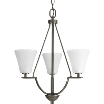 Bravo Three Light Foyer Pendant in Antique Bronze (54|P3821-20W)